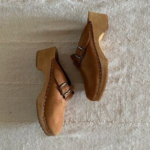 Leather Clogs from Mabo